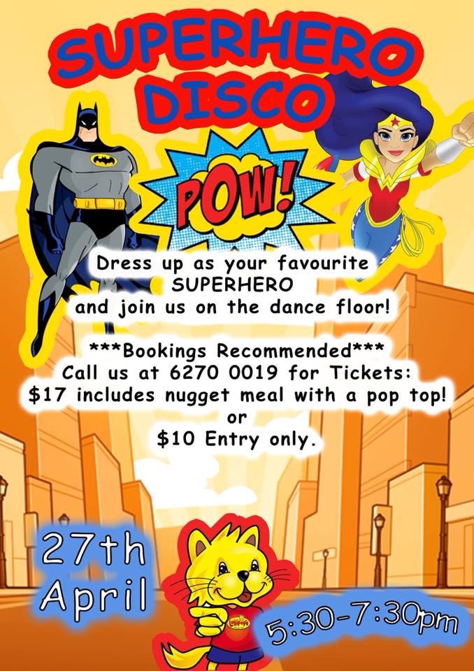 Superhero disco